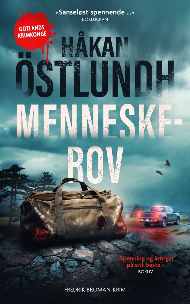 Omslag Menneskerov av Håkan Östlundh (Heftet)