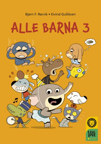 Omslag av "Leseløve nivå 1 - Alle barna 3"