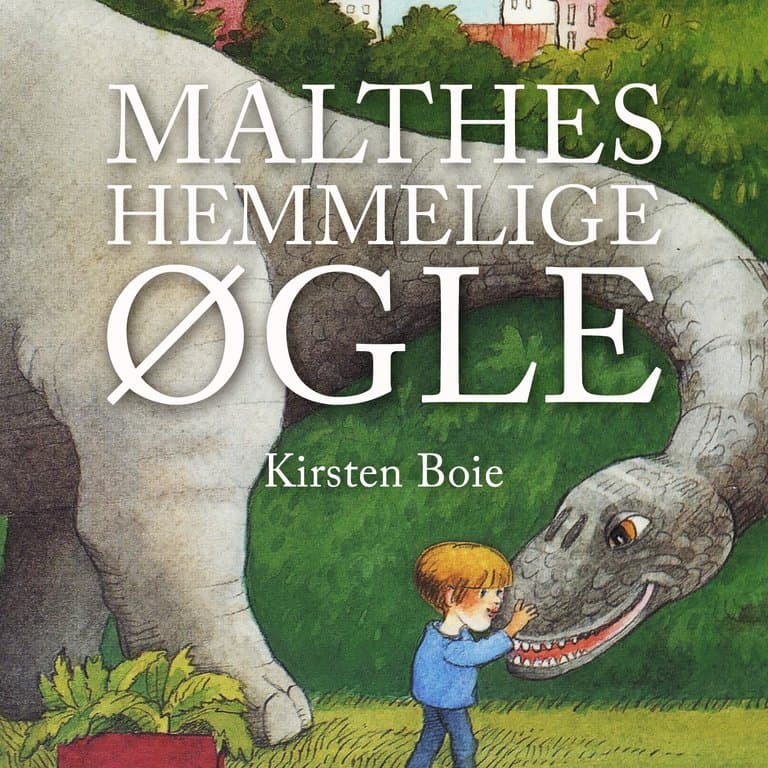 Omslag Malthes hemmelige øgle av Kirsten Boie (Lydbok)