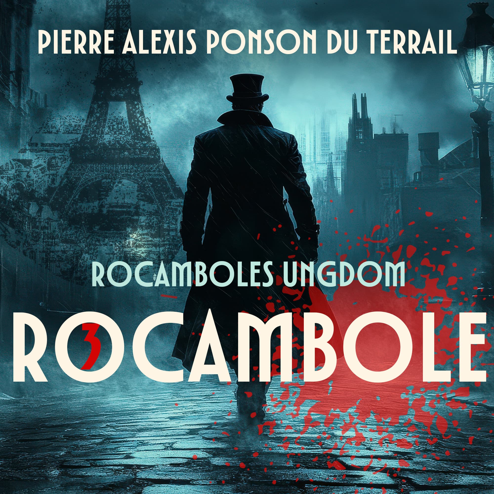 Omslag Rocamboles ungdom av Pierre Alexis Ponson du Terrail (Lydbok)