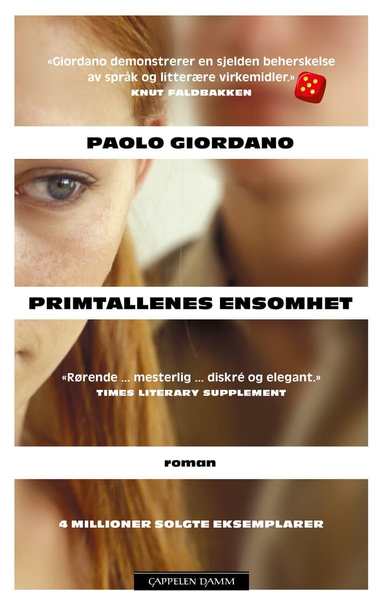 Omslag Primtallenes ensomhet av Paolo Giordano (Ebok)