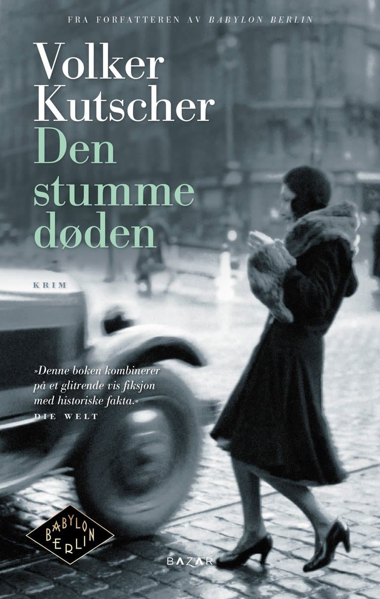 Omslag Den stumme døden av Volker Kutscher (Heftet)