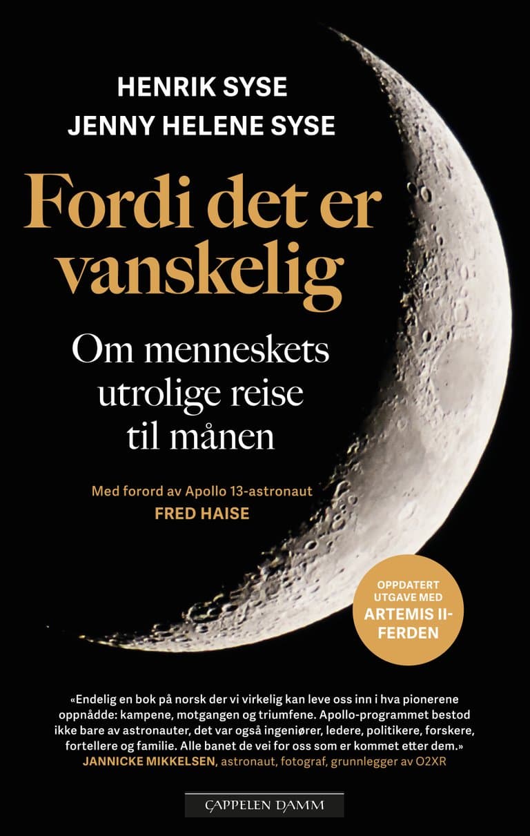 Omslag Fordi det er vanskelig av Henrik Syse og Jenny Helene Syse (Heftet)