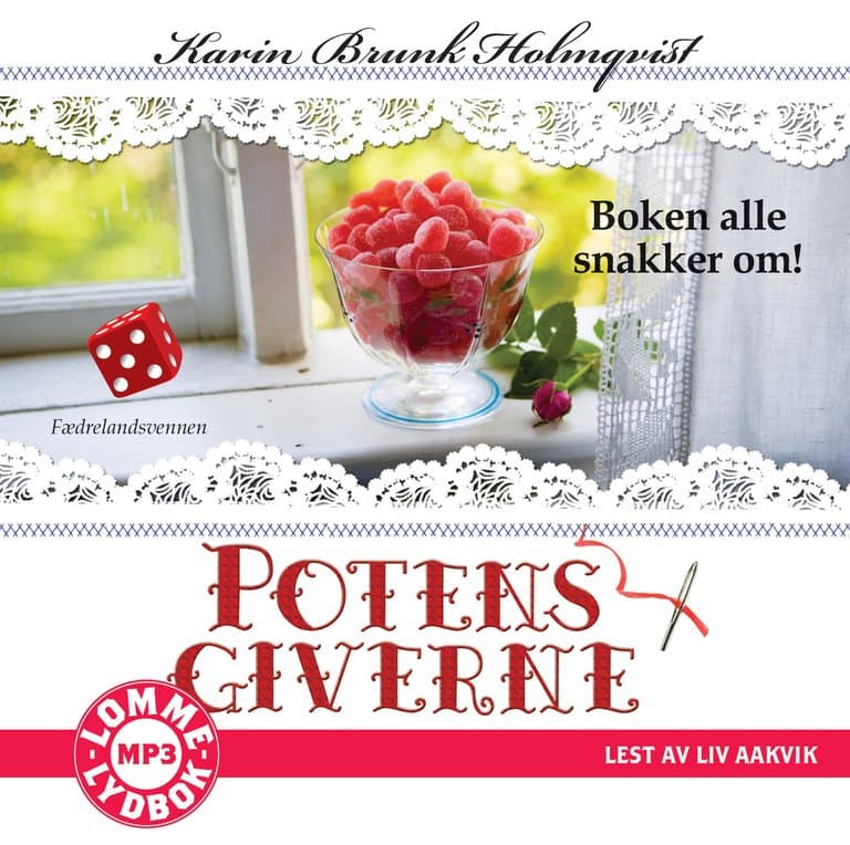 Omslag Potensgiverne av Karin Brunk Holmqvist (CD)