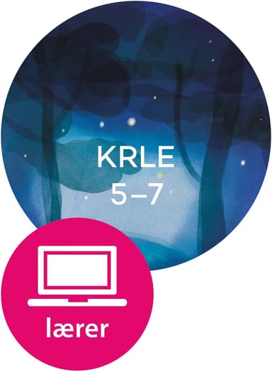 Omslag av "KRLE 5-7 fra Cappelen Damm Digital lærerressurs"