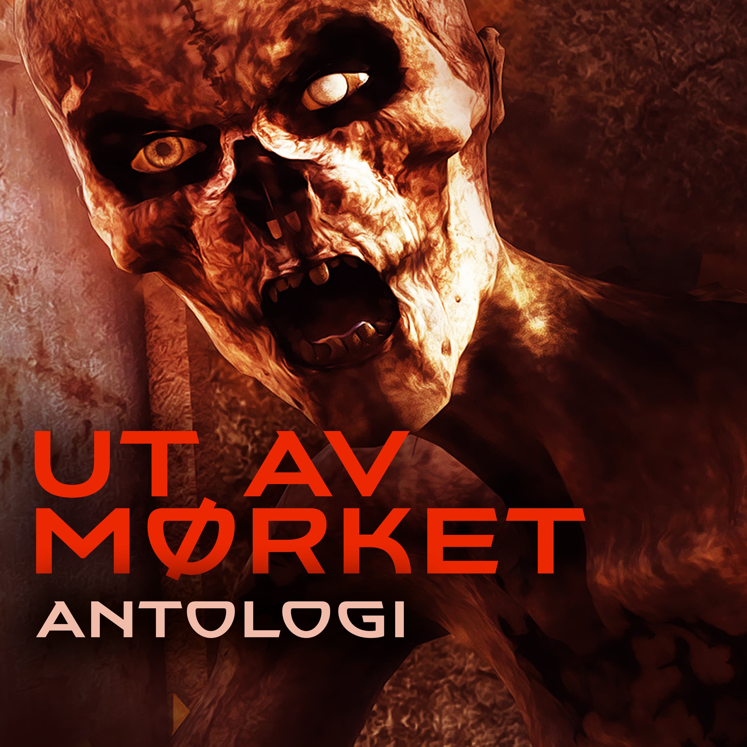 Omslag Ut av mørket - Antologi av Ambrose Bierce, Algernon Blackwood, Edgar Allan Poe, Mary Shelley m.fl. (Lydbok)