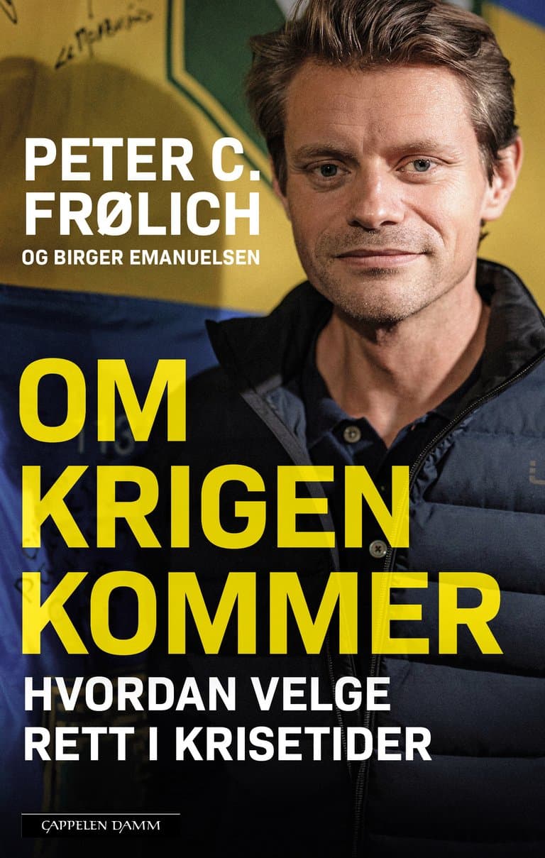 Omslag Om krigen kommer av Peter C. Frølich (Ebok)