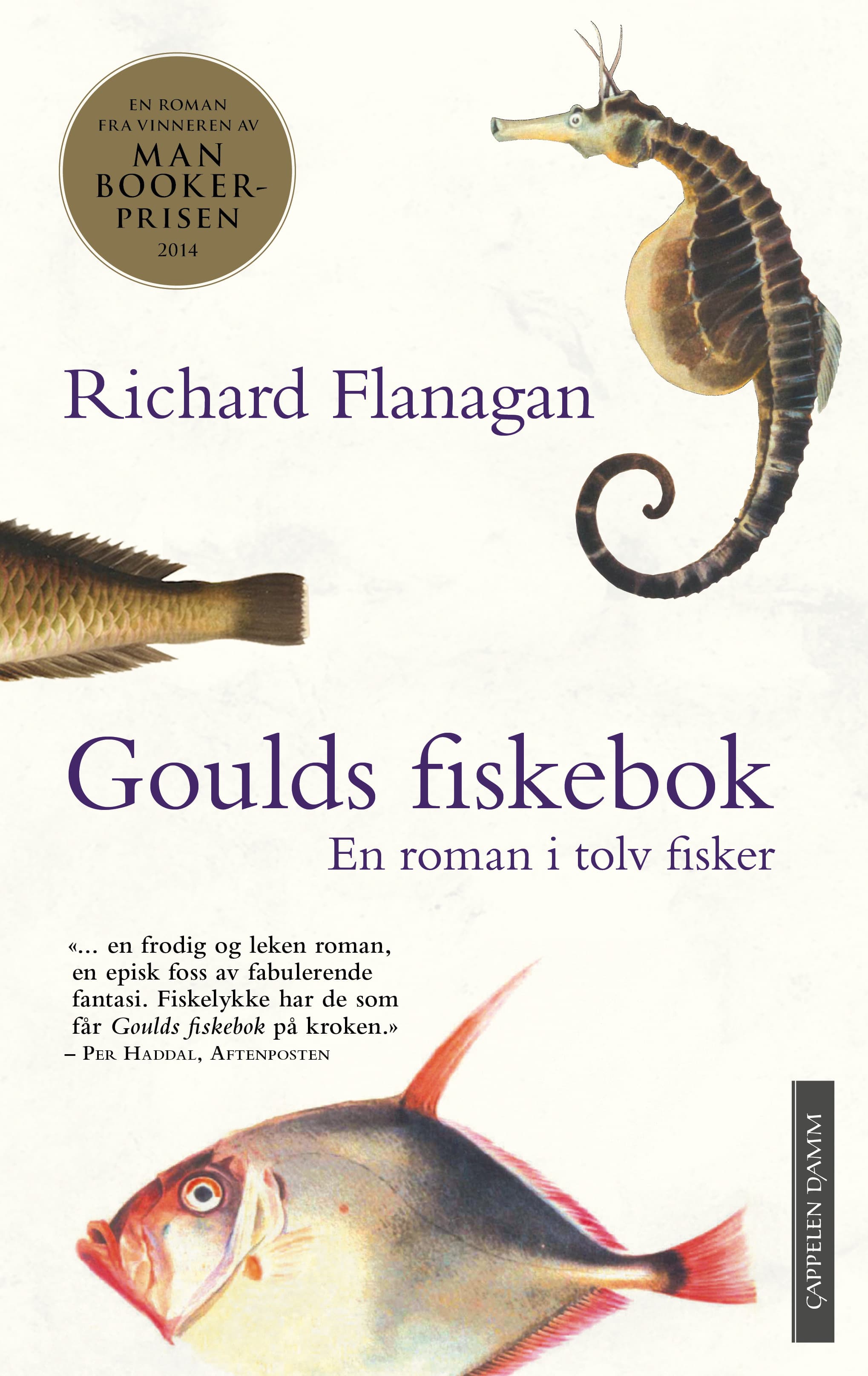 Omslag Goulds fiskebok av Richard Flanagan (Heftet)