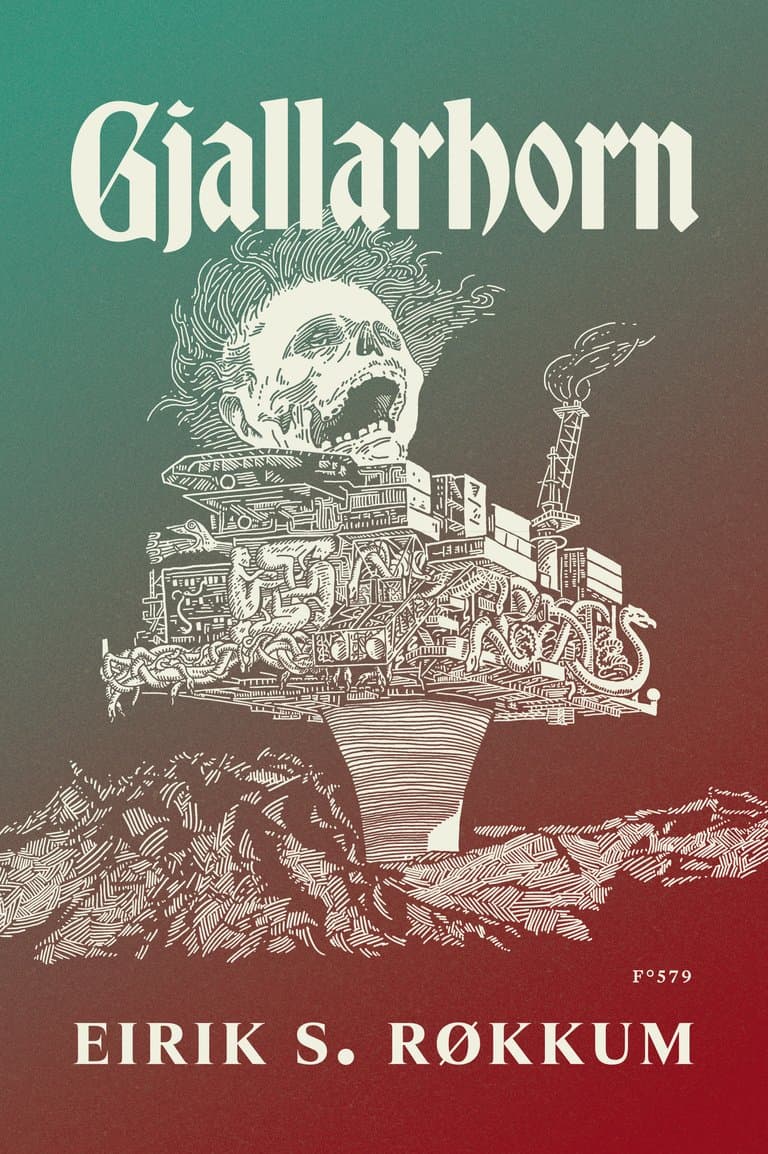 Omslag Gjallarhorn av Eirik S. Røkkum (Ebok)