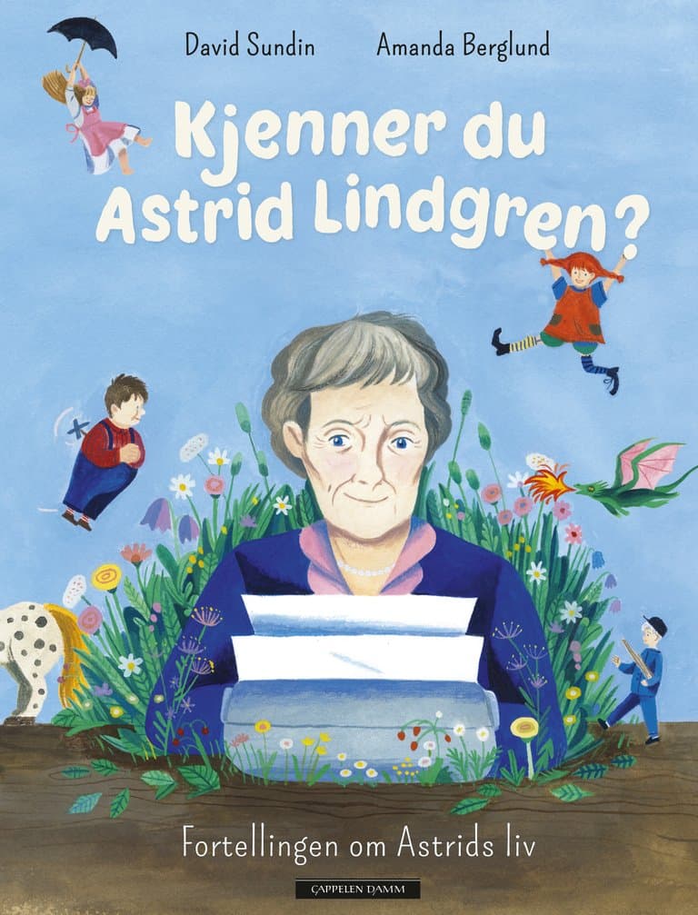 Omslag Kjenner du Astrid Lindgren? av David Sundin (Innbundet)