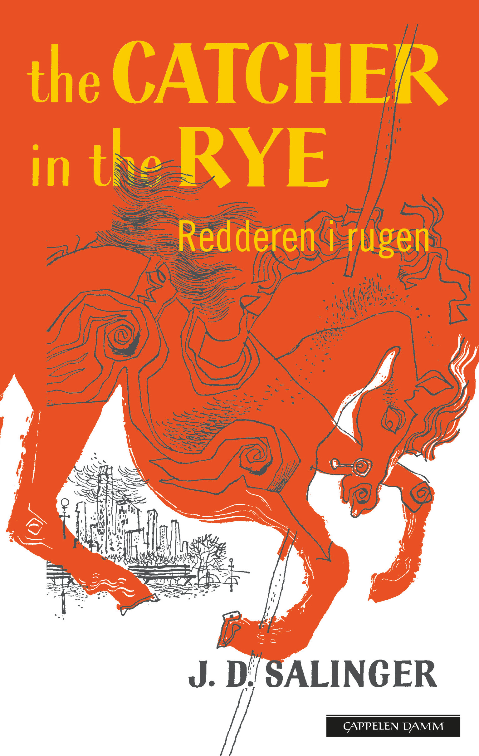 Catcher In The Rye-J.D. Salinger, Grosset And Dunlap, 1951 BCE, DJ W/ADS, EX Catcher In The Rye-J.D. Salinger, Grosset And Dunlap, 1951 BCE, DJ W/ADS, EX